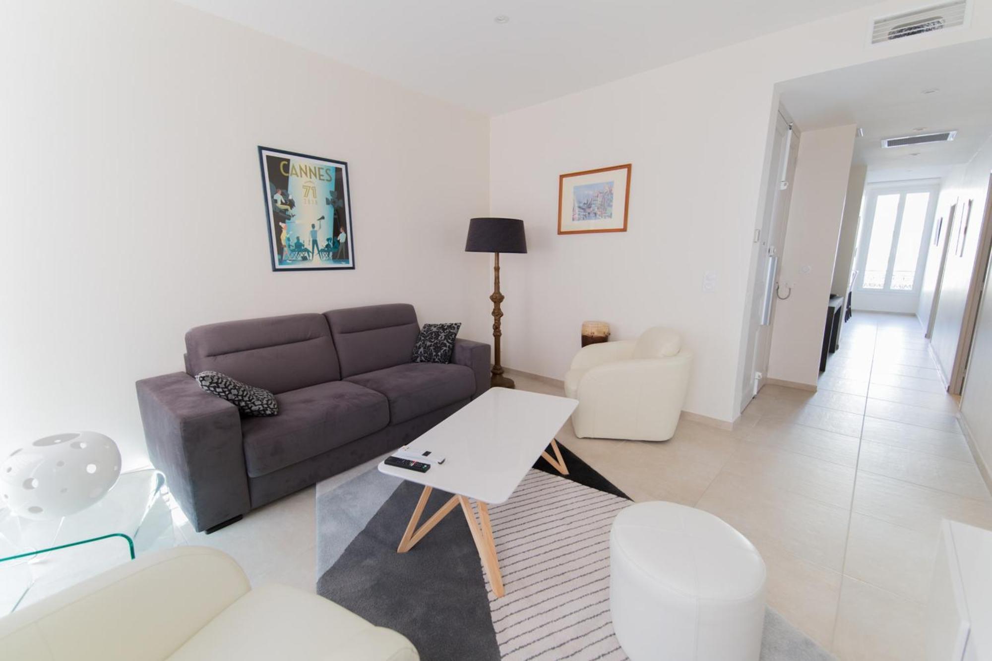 Alceste Apartment - Cannes Banane Sector Near Beach And Palais Esterno foto